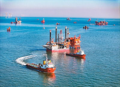 碧海蓝天的能源交响曲 航空力量助推海上油田增储上产